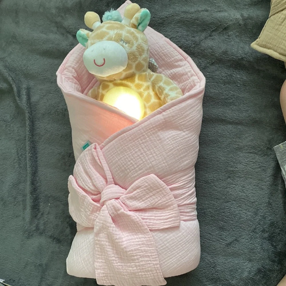 Baby sleeping bag pink duvet for baby warm blanket NEW
